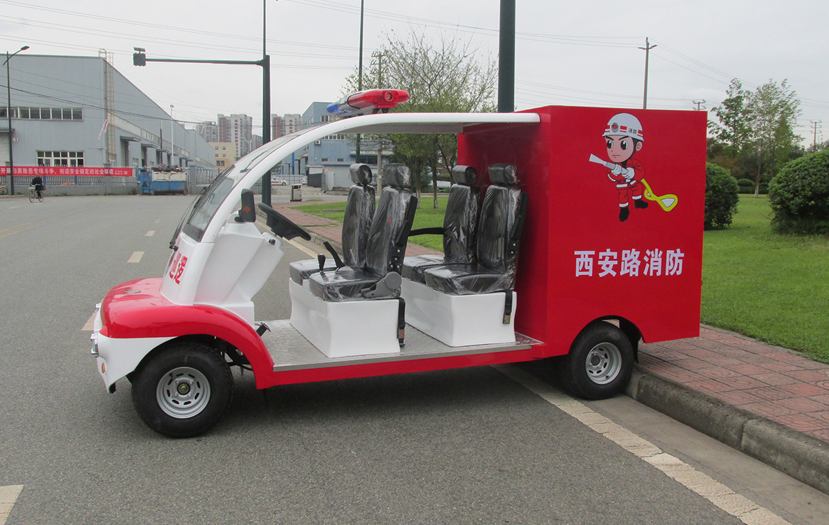 惊！！！成都居然有这么便捷的电动消防车