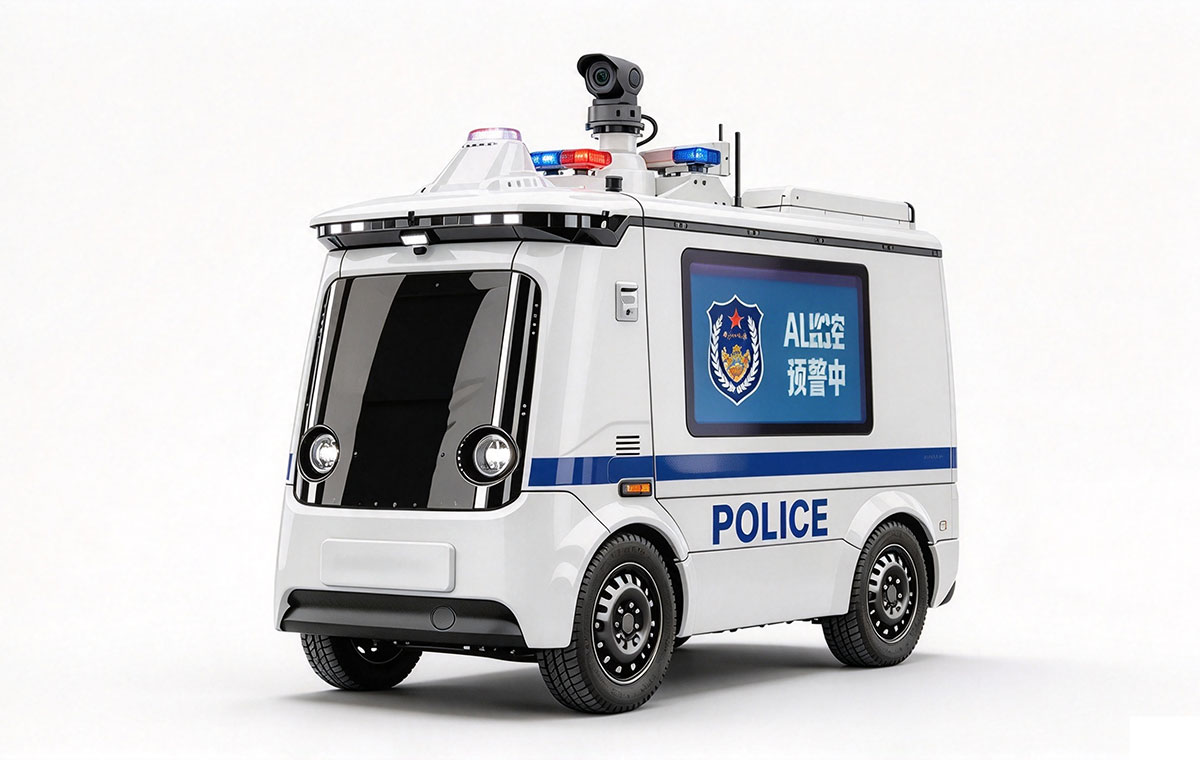 警用战术无人车